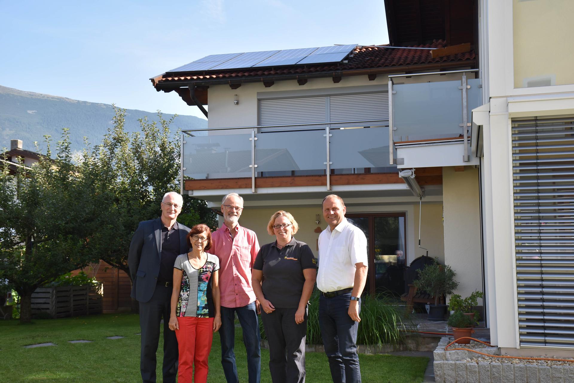 Familie Schulze in Vomp ist auf dem Weg in die Energieautonomie TIROL